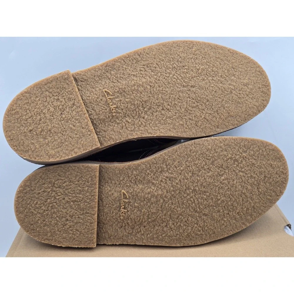 Man's Boots Clarks Bushacre 3 - Sz 11.5 W WIDE Beeswax‎ Brown 53528 NIB